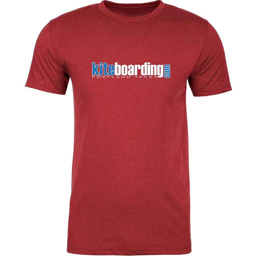Kiteboarding.com Bumper Style T-Shirt - Cardinal Red Discounts Apply ! 1 Kiteboarding.com Bumper Style T-Shirt - Cardinal Red Discounts Apply !
