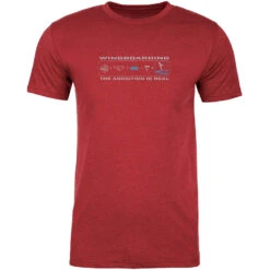 Wingboarding - I've Done The Math T-Shirt - Cardinal Red Discounts Apply !