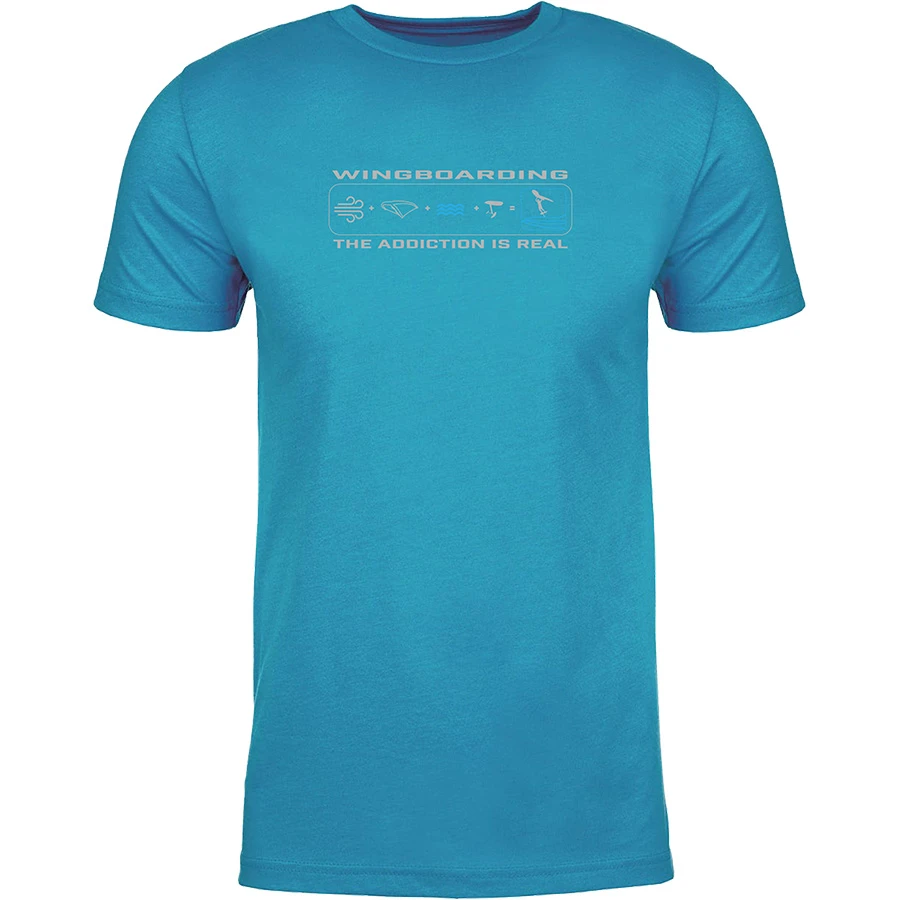 Wingboarding - I've Done The Math T-Shirt - Turquoise Discounts Apply ! 1 Wingboarding - I've Done The Math T-Shirt - Turquoise Discounts Apply !