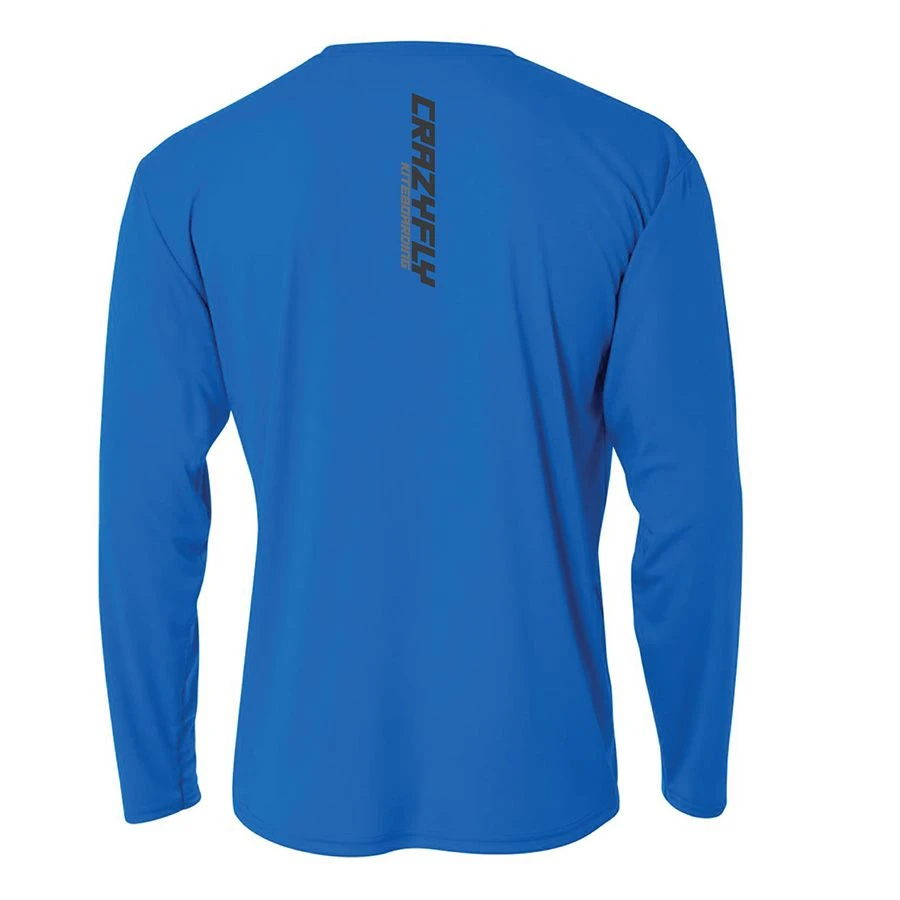 Crazyfly Long Sleeve Water Jersey - Blue Discounts Apply ! 2 Crazyfly Long Sleeve Water Jersey - Blue Discounts Apply ! - Image 2