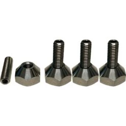Foilite - M6 Titanium Hydrofoil Cone Nut Set - 4 Cone Nuts And 4 M6 Studs Discounts Apply !