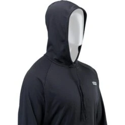 ION Wetshirt Hoodie Long Sleeve - Mens - Black Discounts Apply ! -Cheap Kite Surfing Store ion 2023 wetshirt hood ls black size 5