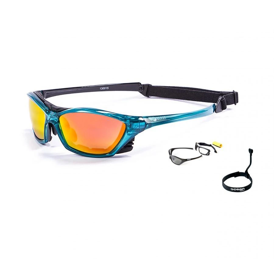 Ocean Lake Garda Kiteboarding Water Shades - Blue Transparent W/Red Revo Lens Discounts Apply ! 2 Ocean Lake Garda Kiteboarding Water Shades - Blue Transparent W/Red Revo Lens Discounts Apply ! - Image 2