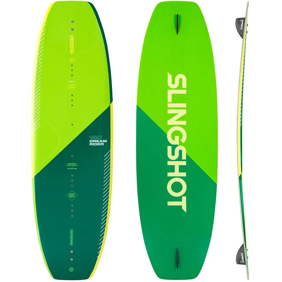 Slingshot Dream Rider V1 - Freeride Comfort Twintip Kiteboard Discounts Apply ! 1 Slingshot Dream Rider V1 - Freeride Comfort Twintip Kiteboard Discounts Apply !